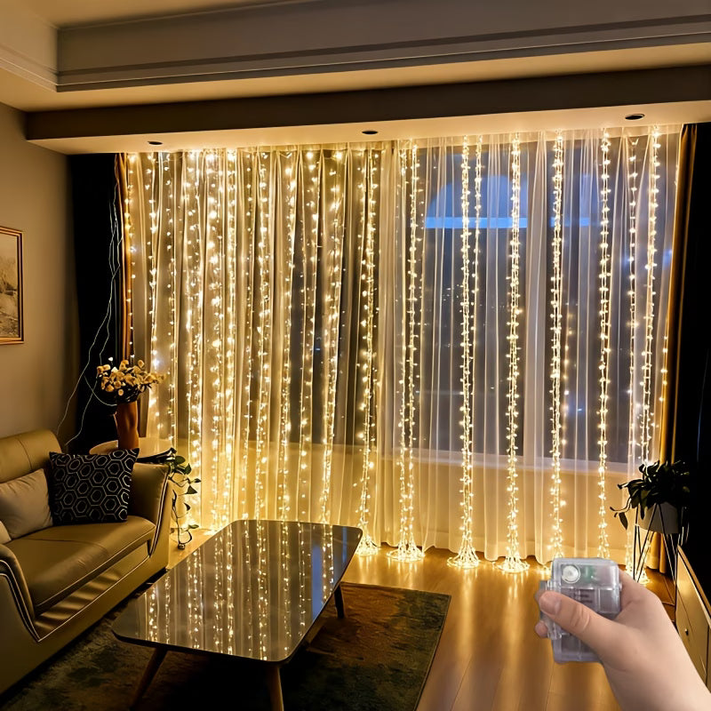 Led Prices On Window 300 LED Curtain Fairy Lights 298.7X298.7cm Hanging Window Lights for B ...